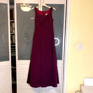 Burgundy Zum Zum by Niki Livas dress
